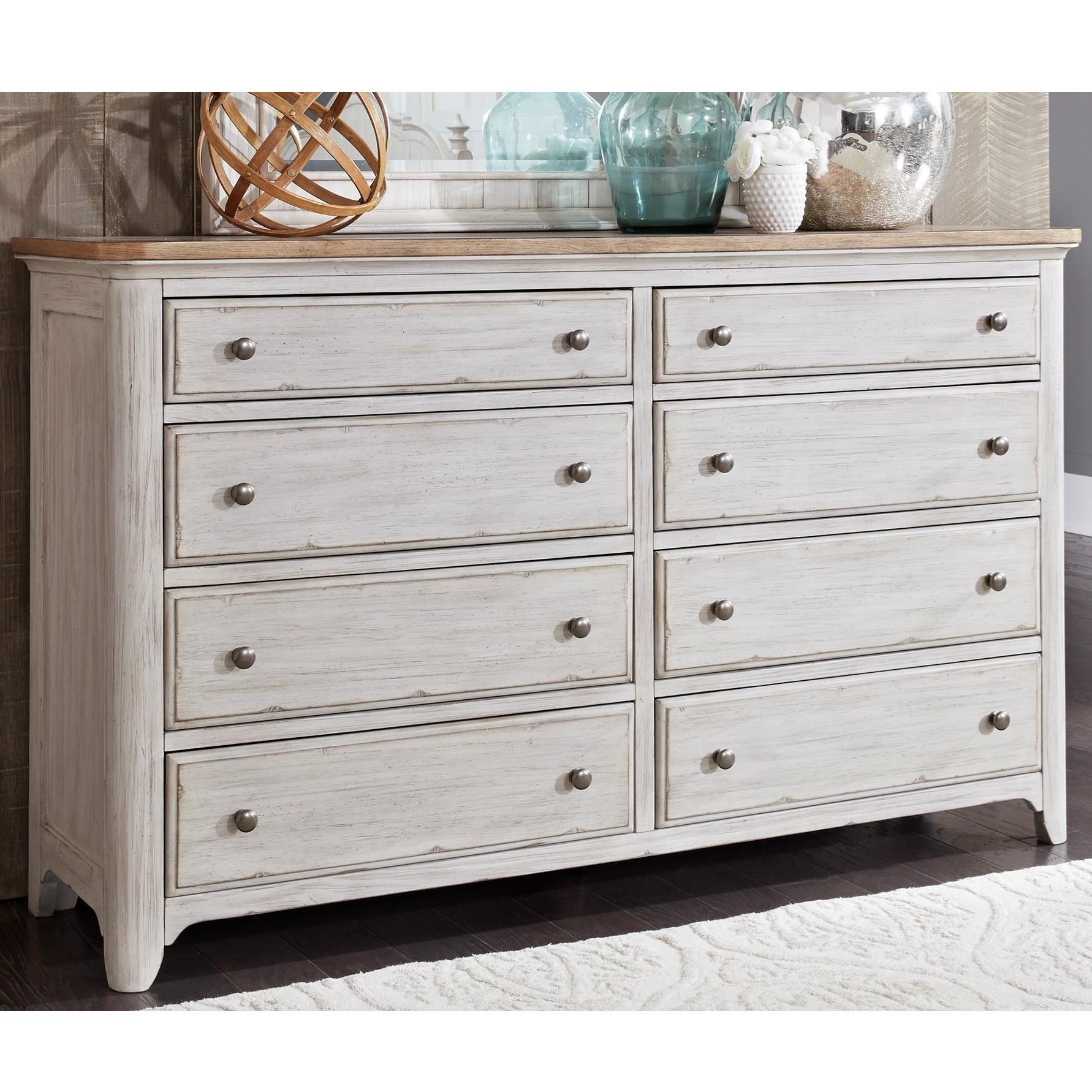 Liberty Furniture Farmhouse Reimagined 652BR31 Farmhouse 8Drawer